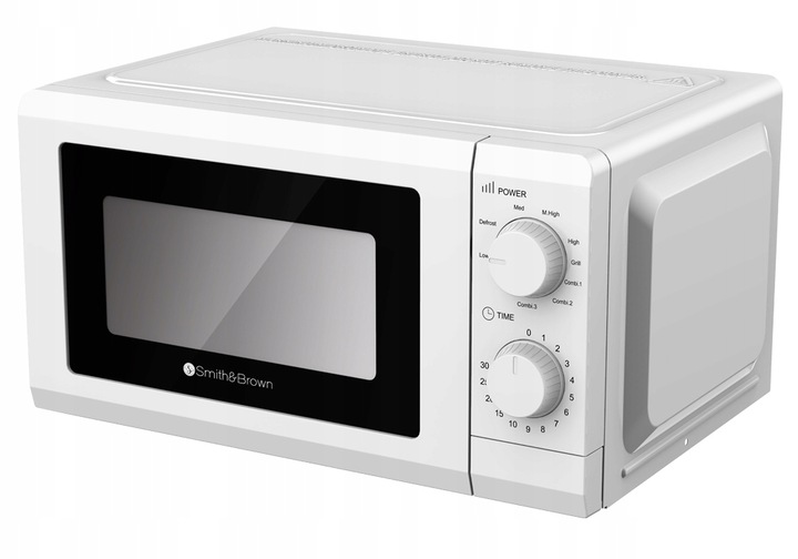 KUCHENKA MIKROFALOWA MIKROFALÓWKA 900W GRILL BIAŁA