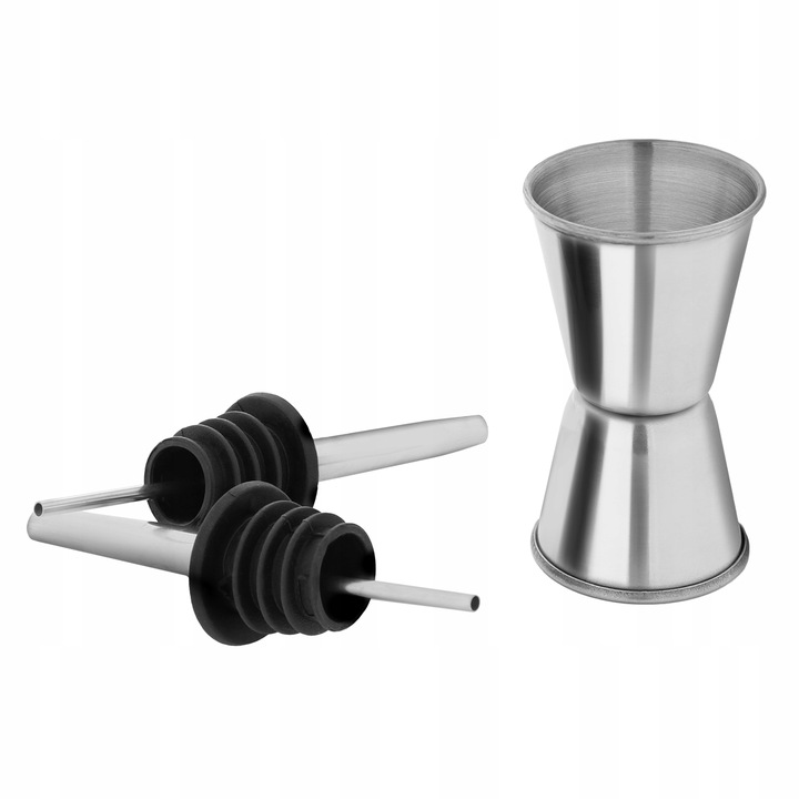 Zestaw barmański do drinków 8 el. Shaker Tin-Tin Strainer Muddler Jigger