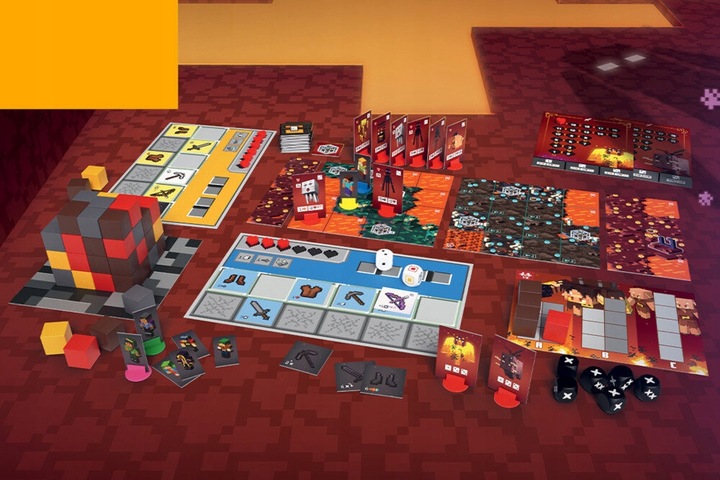 Gra planszowa RAVENSBURGER Minecraft Portal Dash