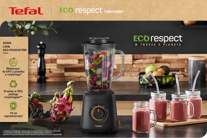 Blender kielichowy stojący TEFAL Eco Respect BL46E