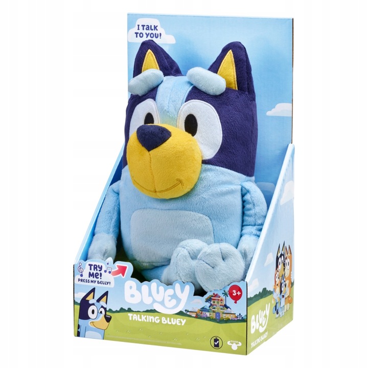 Interaktywna Pluszowa Maskotka Bluey 33cm