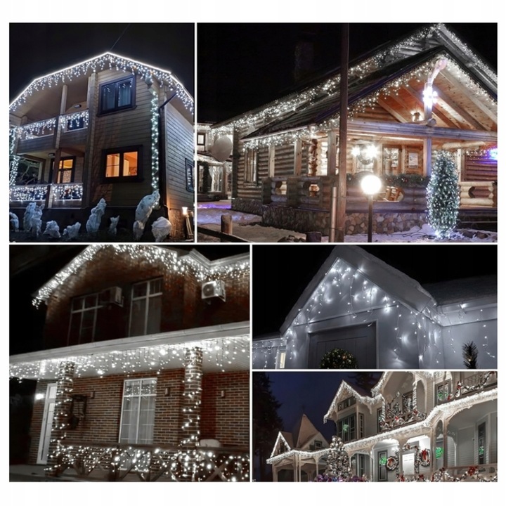 SOPLE LED 510 LAMPKI BIAŁE CIEPŁE 25M ZEWNĘTRZNE IP44