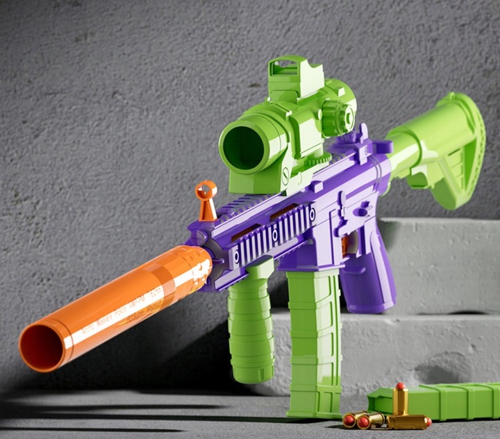 ZABAWKI FIDGET M416 PISTOLET ŻOŁNIERZ DLA DZIECKA ANTYSTRESOWE 3D GRA
