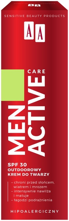 AA MEN Active Care SPF30 Krem do twarzy męski 50ml