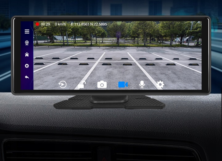 RADIO STACJA MULTIMEDIALNA WIDEOREJESTRATOR CARPLAY ANDROID DVR KAMERA AUX