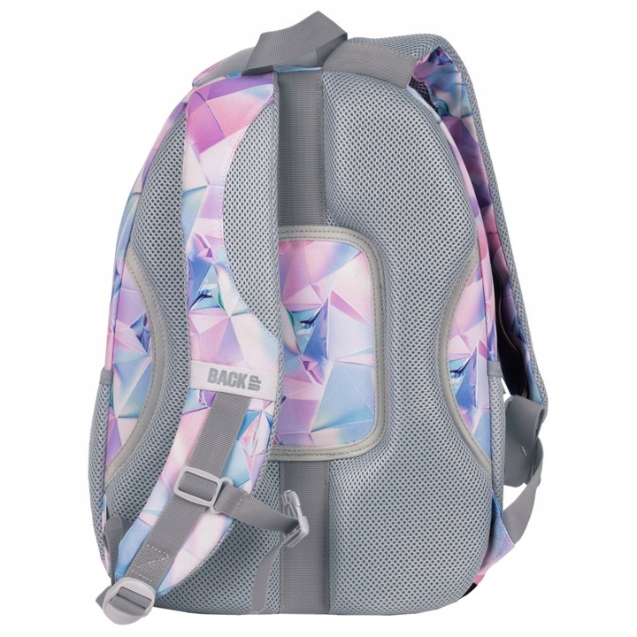 PLECAK SZKOLNY MŁODZIEŻOWY BACKUP 26L DLA DZIEWCZYNY REFLEKSY GEOMETRYCZNE