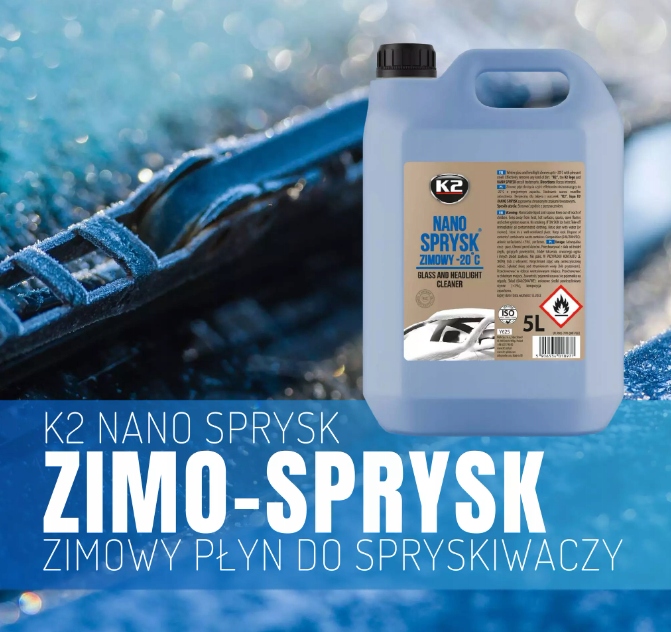 Zestaw K2 Odmrażacz do szyb Alaska i Płyn do spryskiwaczy K2 NANO