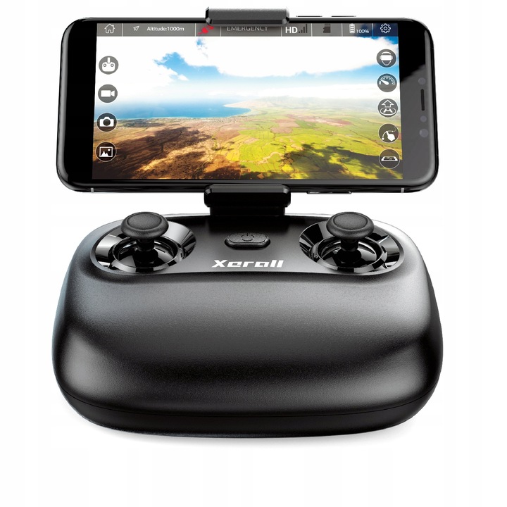 Zabawka Xerall TANKCOPTER 2.4GHz Quadcopter-Czołg Dron, HD FPV