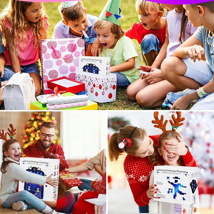 MATA DO TAŃCZENIA MUZYCZNA TANECZNA DLA DZIECI GRA INTERAKTYWNA TAŃCA ZABAW