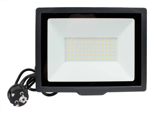 Halogen Naświetlacz Led 100W z kablem EKONOMICZNY