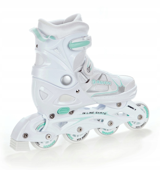 Rolko-Wrotki 3w1 RAVEN Spirit White/Mint 37-40