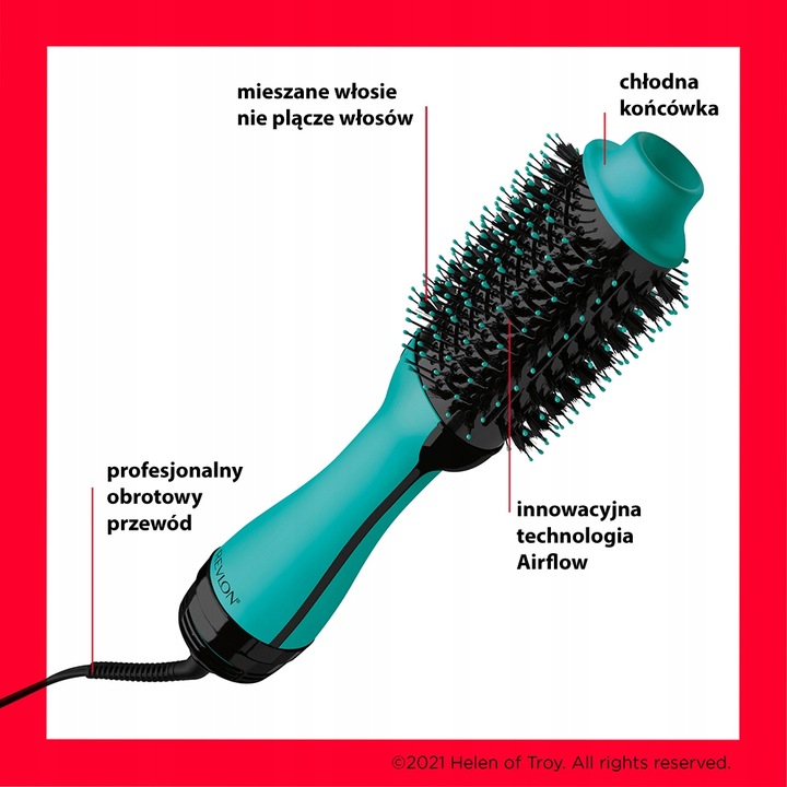 SUSZARKO LOKÓWKA PROSTOWNICA DO WŁOSÓW REVLON RVDR5222 2W1 ZESTAW DLA 2