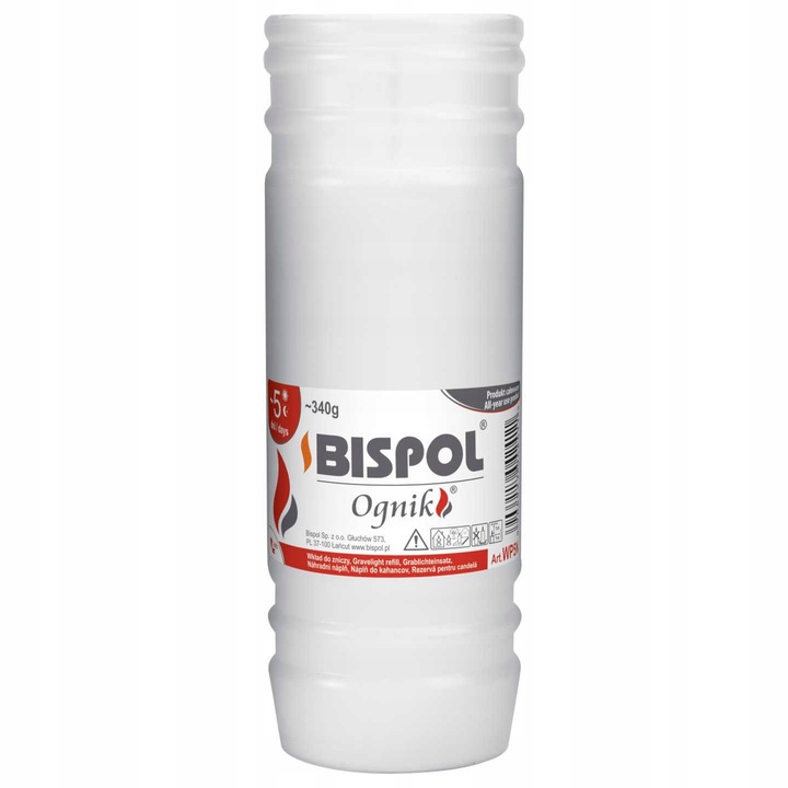 Wkłady do zniczy Bispol WP5N 120h 18szt