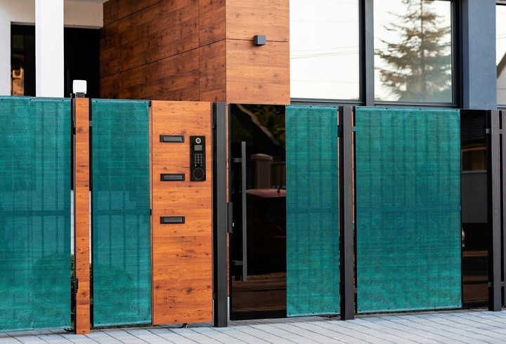 Siatka Cieniująca Maskująca Osłona Mata NA Płot Balkon Ogrodzenie 1,5 x 10m