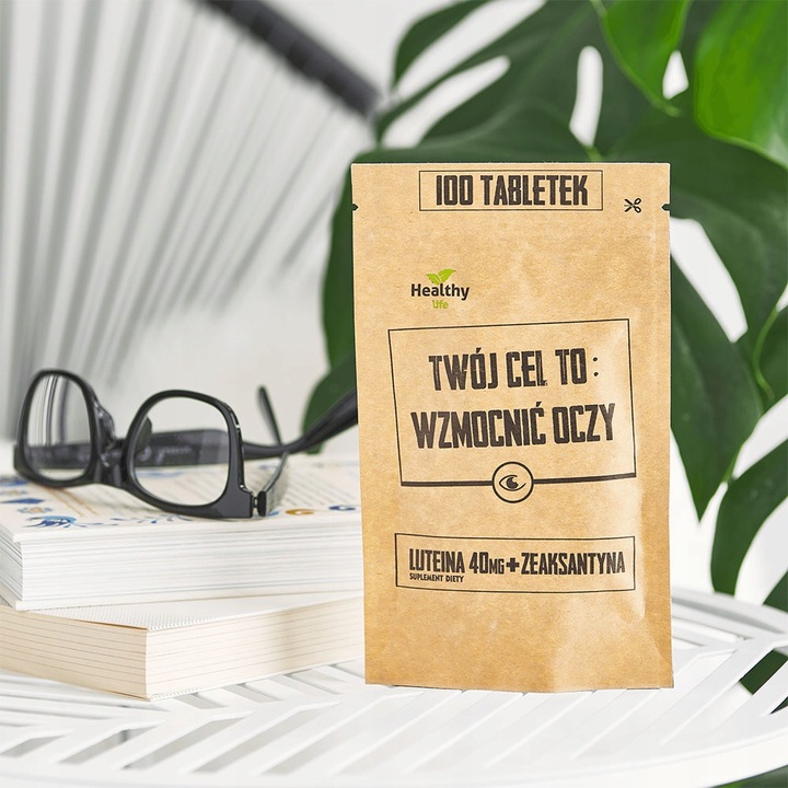 Suplement na Wzrok Na Na Pracę przy komputerze ZEAKSANTYNA + LUTEINA 40mg