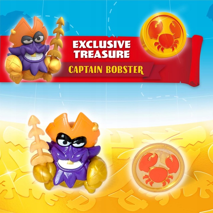 PIRATIX zestaw statek piracki Sea Crusher figurka Captain Lobster prezent