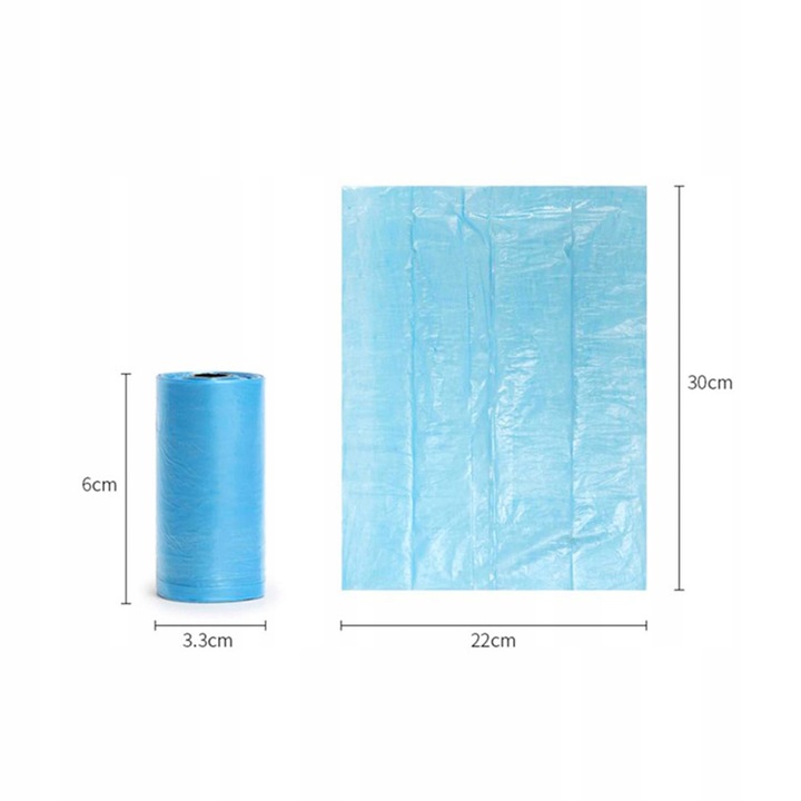 WORKI WORECZKI NA PSIE ODCHODY KUPY KUPA PSA TOREBKI MOCNE ZESTAW 1500 SZT