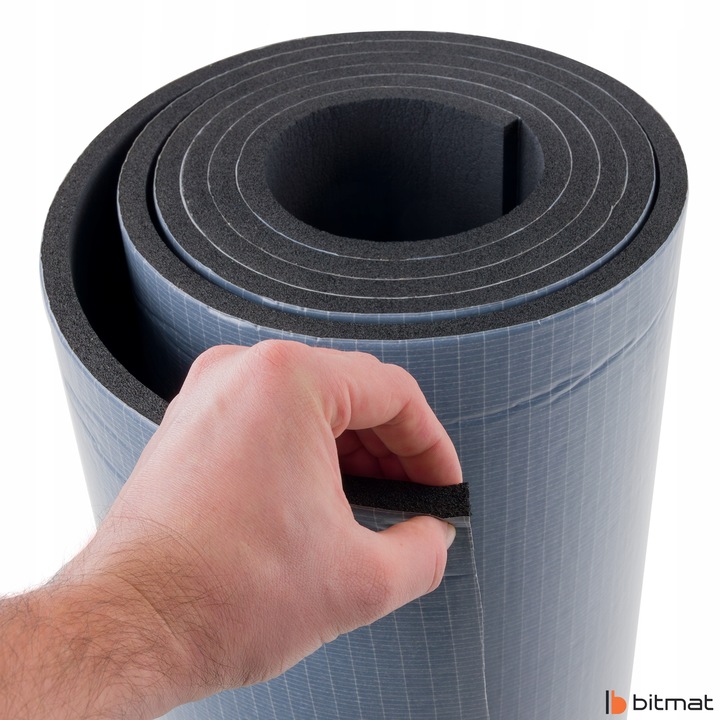 MATA WYGŁUSZAJĄCA WODOODPORNA SAMOPRZYLEPNA 13mm izolacja cieplna na rury