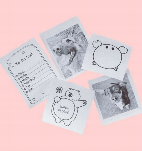 NIEBIESKI SMARTWATCH CRAFT + DRUKARKA TERMICZNA + PAPIER TERMICZNY