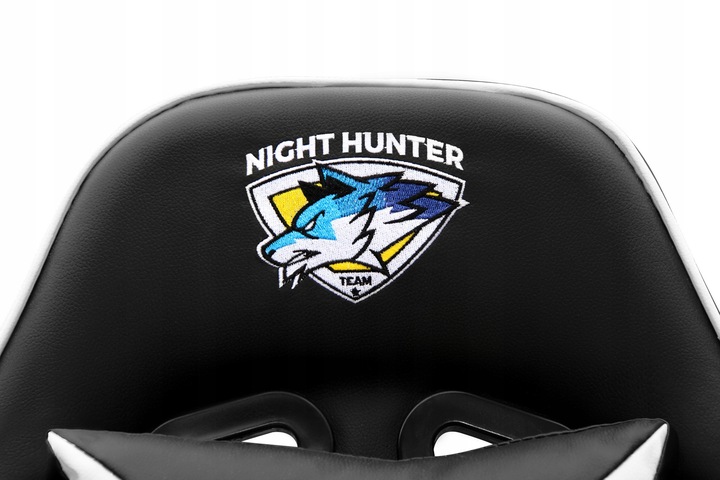 FOTEL gamingowy z MASAŻEM pleców KOMPUTEROWY OBROTOWY dla gracza +podnóżek!