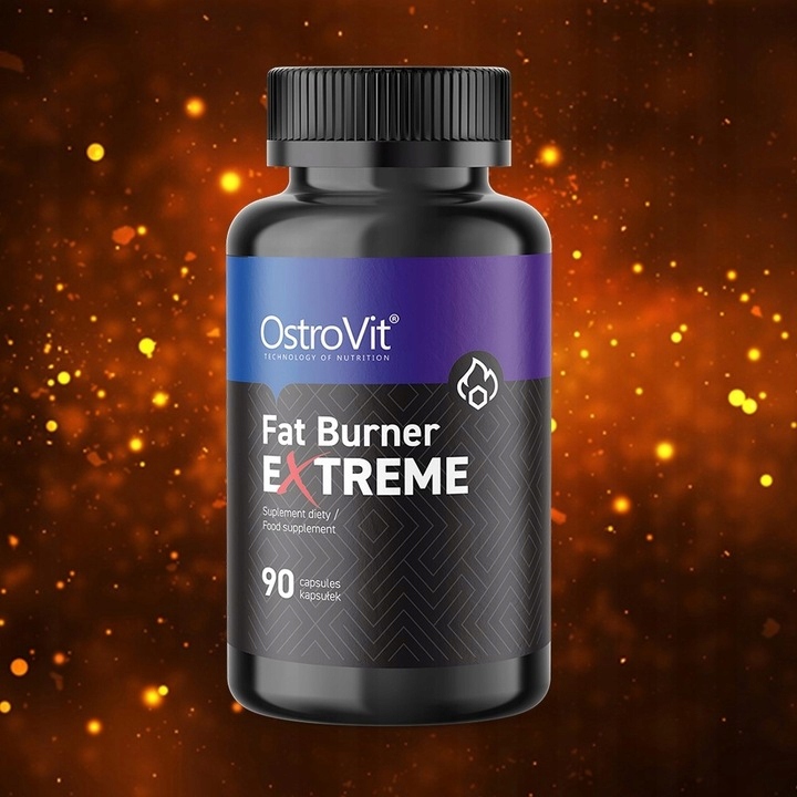 OstroVit Fat Burner eXtreme 90 caps MOCNY SPALACZ TŁUSZCZU