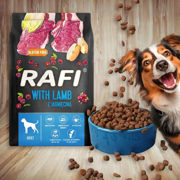 Rafi karma sucha jagnięcina 10 kg