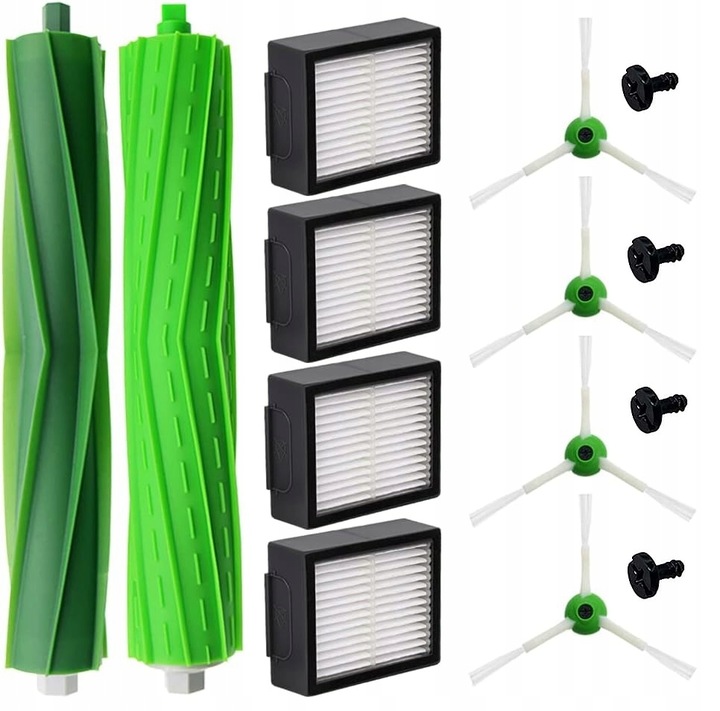 ZESTAW AKCESORIA SZCZOTKI FILTRY DO IROBOT ROOMBA I3 I4 5 I6 i7 J7 E5 E6 E7
