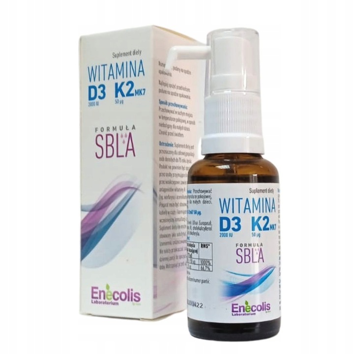 SBLA Witamina D3+K2 Enecolis
