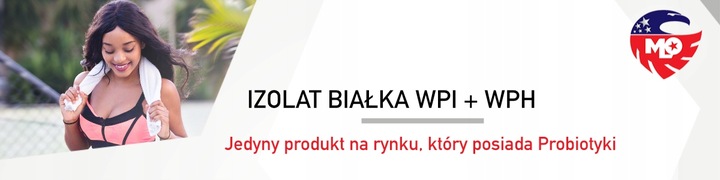 MLO ISO Platinum Izolat białka z mieszanką probiotyków WPI WPH wanilia 2kg