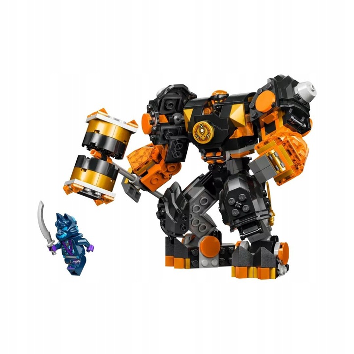 LEGO NINJAGO 71810 Mały smok Riyu i 71810 Robot żywiołu ziemi Cole'a 71806