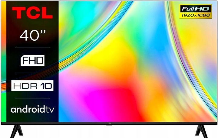 Telewizor LED TCL 40S5400 40" WiFi Smart Full HD Czarny+ Uchwyt Regulowany