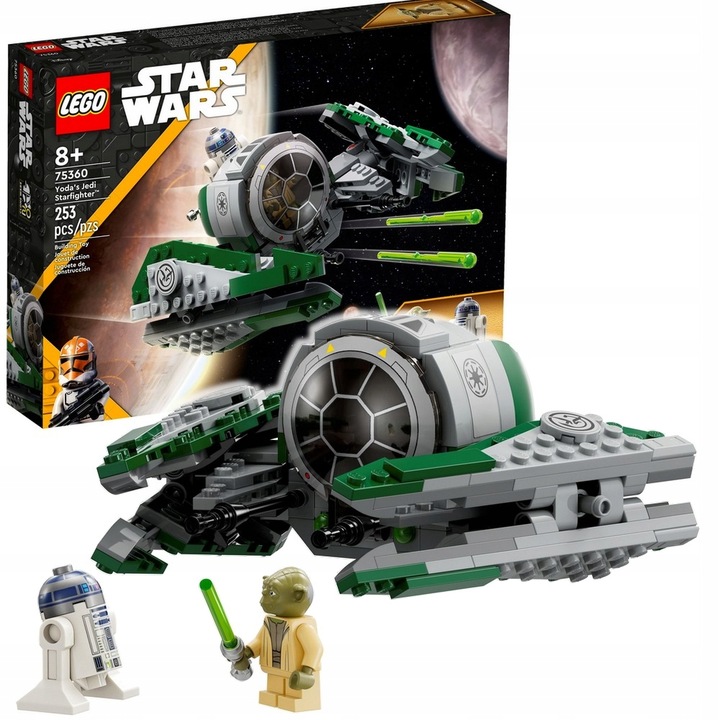 LEGO 75360 STAR WARS Statek Myśliwiec JEDI YODA