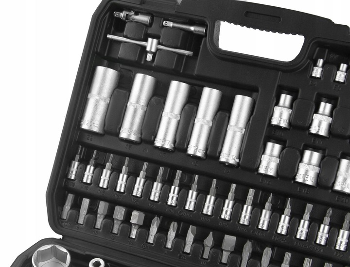 ZESTAW KLUCZY NASADOWYCH KLUCZE NASADOWE TORX 108