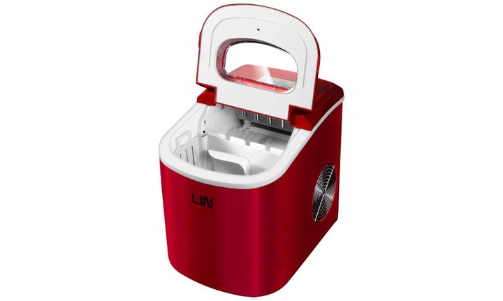 Kostkarka do lodu LIN Ice PRO-R12 Czerwony
