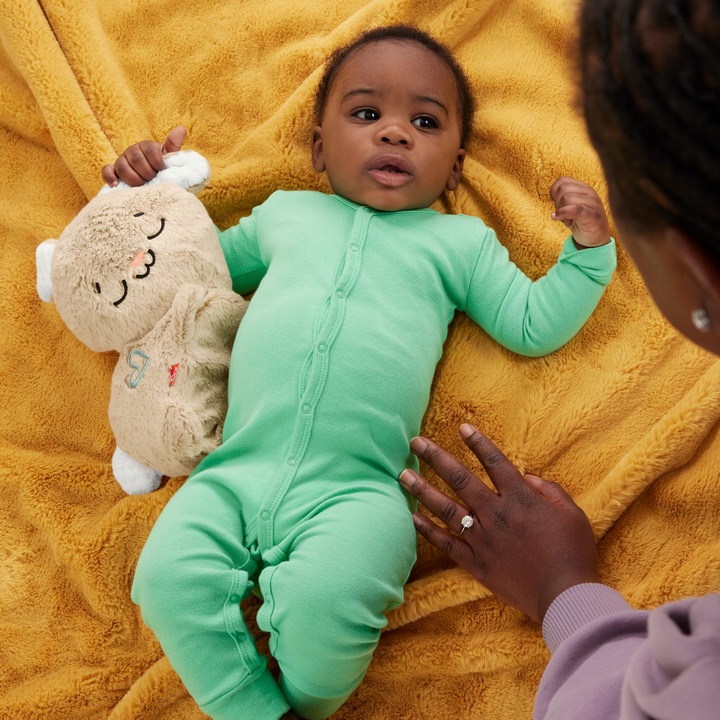 Fisher-Price Śpiący Króliczek Przytulanka z ruchem dla niemowląt 0+ HXG97