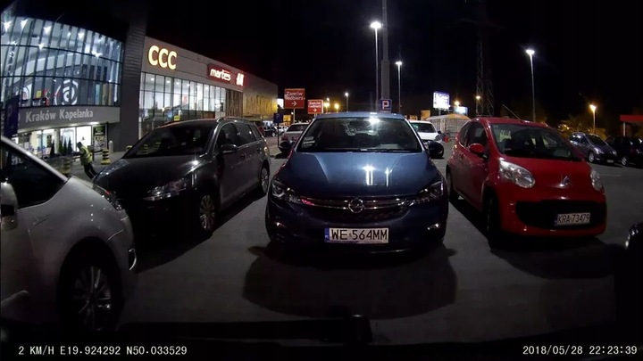 T8DUAL Wideorejestrator 4K SONY IMX335 Wifi GPS 64