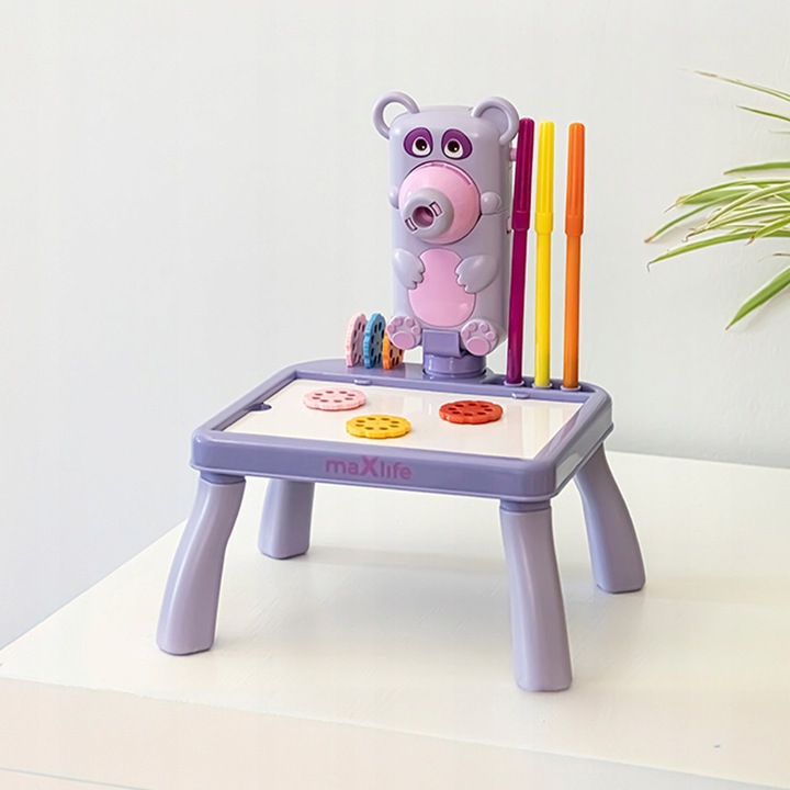 Projektor do rysowania dla dzieci rzutnik mazaki tablica do nauki rysowania