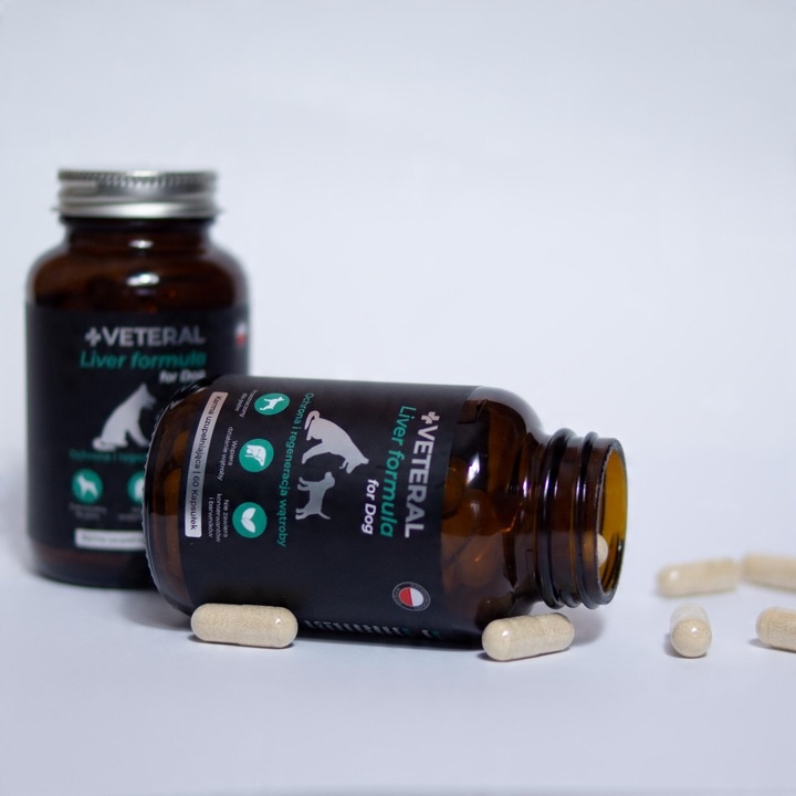 VETERAL SUPLEMENT NA WSPARCIE WĄTROBY DLA PSA suplement na wątrobę
