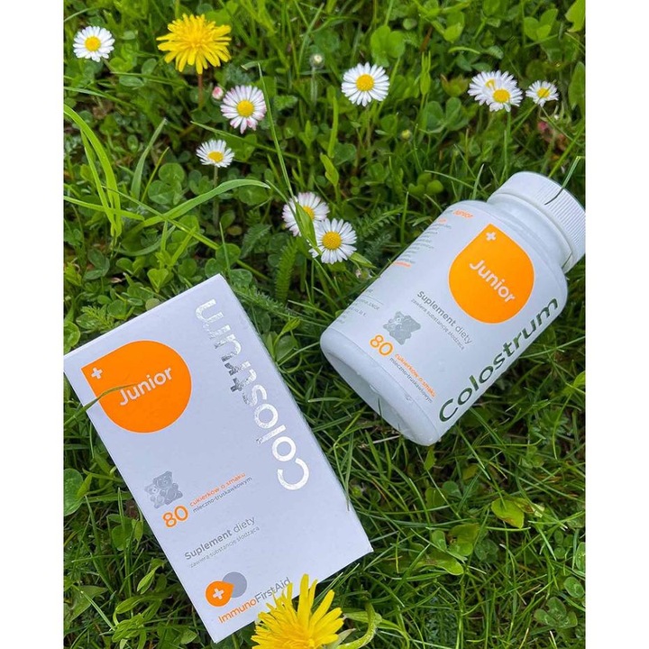 COLOSTRUM JUNIOR +PROBIOTYK IMMUNO FIRST AID 165mg