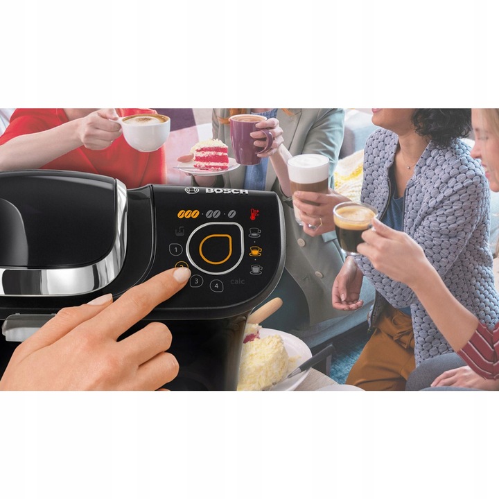 Ekspres kapsułkowy Bosch Tassimo My Way 2 TAS6502 Czarny