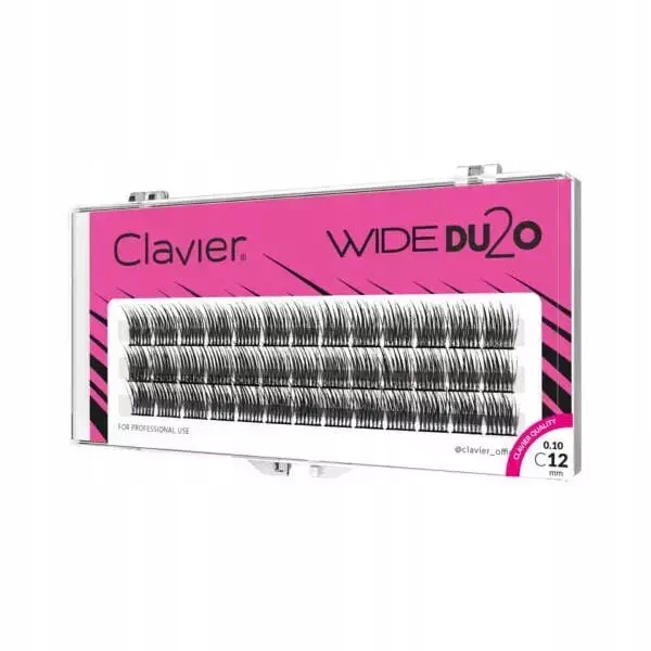 Clavier Kępki Rzęs Clavier WIDE Du2o 12mm