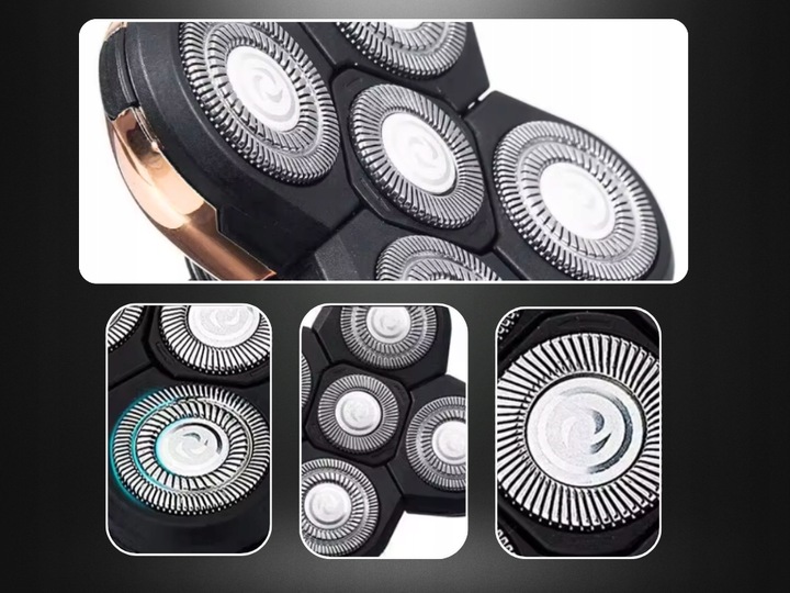 GOLARKA MĘSKA TR5-PRO TRYMER MASZYNKA DO BRODY GŁOWY TWARZY WŁOSÓW ALPHA