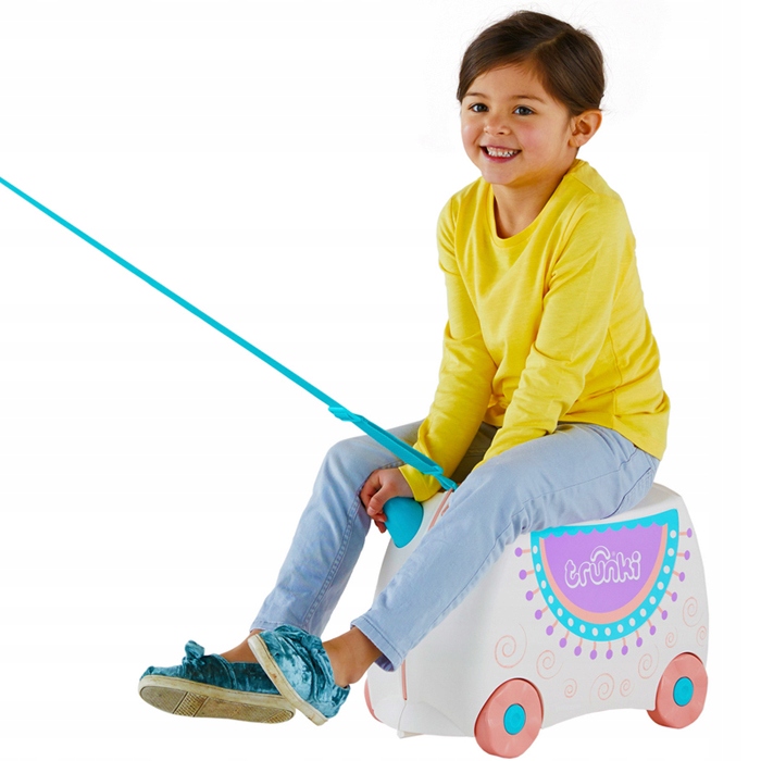WALIZKA TRUNKI JEŻDŻĄCA WALIZECZKA - LAMA LOLA