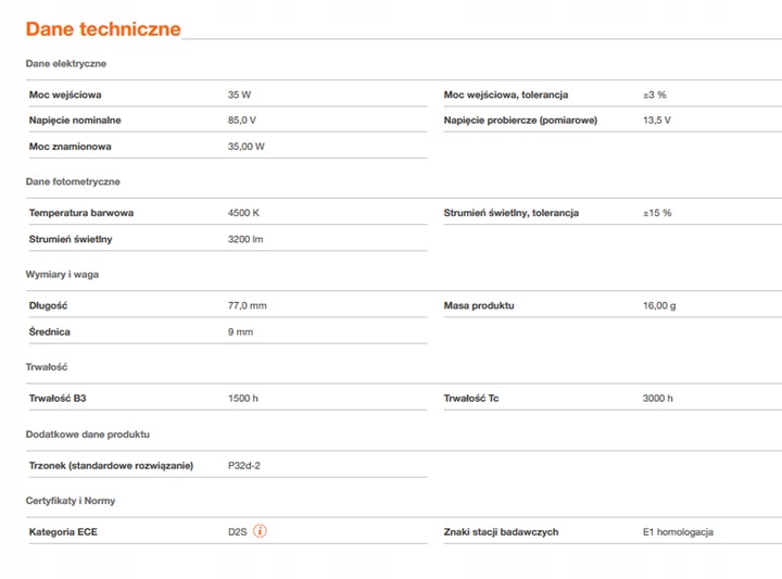 D2S OSRAM NIGHT BREAKER LASER XENARC +220% 2SZT