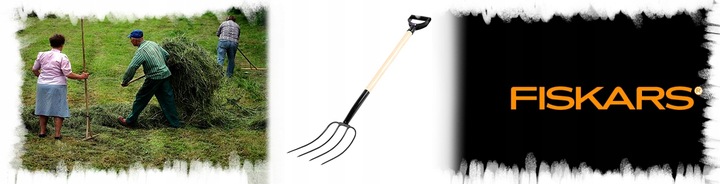 FISKARS WIDŁY GOSPODARCZE DO KOMPOSTU 4-ZĘBY 130CM