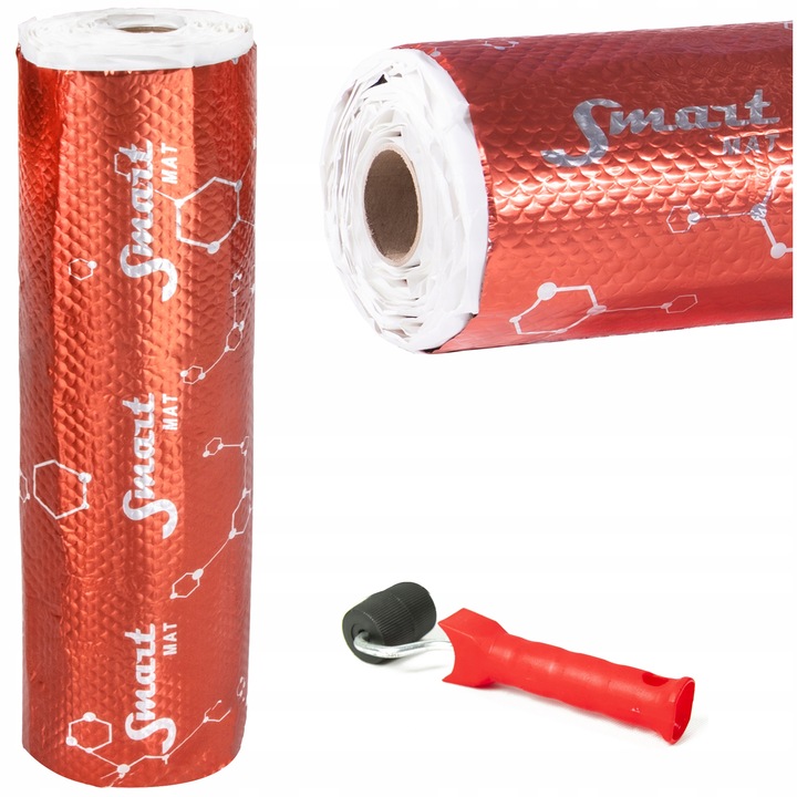 MATA WYGŁUSZAJĄCA 2mm BUTYLOWA alubutyl 400x50 2m2 drzwi bagażnik podłoga