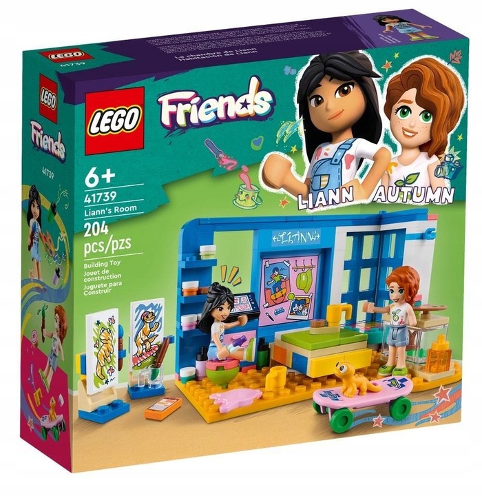 KLOCKI LEGO FRIENDS POKÓJ LIANN 41739