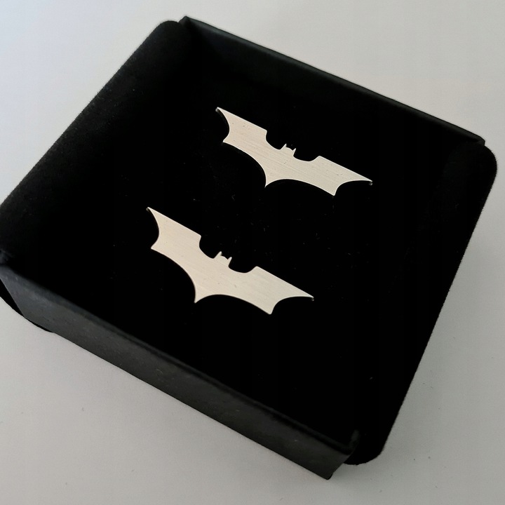 Spinki do mankietów Batman srebro 925