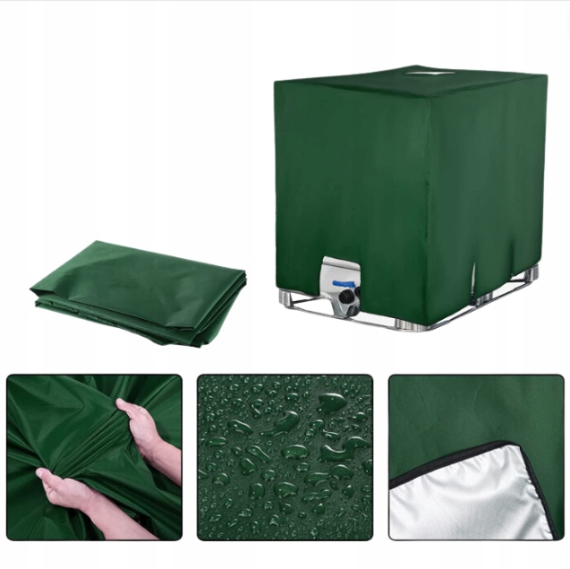 POKROWIEC NA ZBIORNIK MAUZER IBC 1000L OSŁONA WODĘ