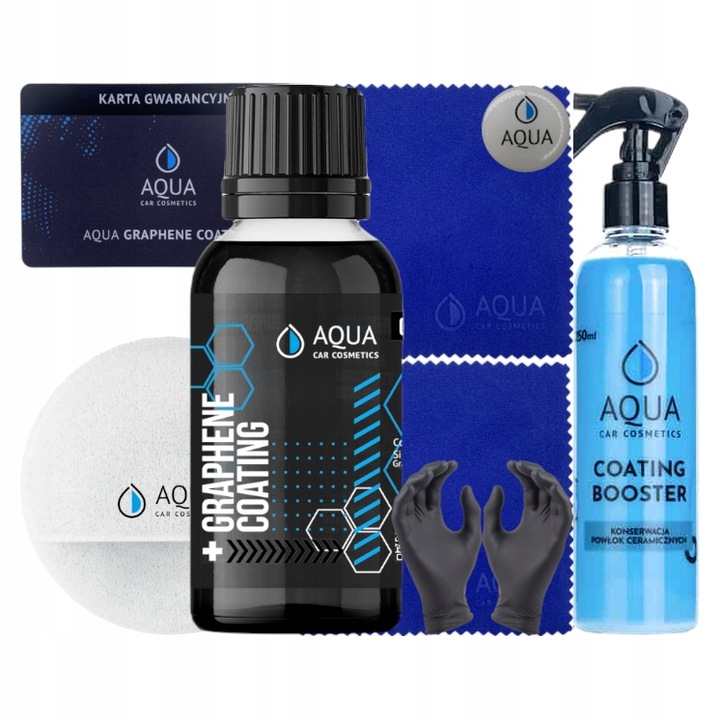 AQUA GRAPHENE COATING + BOOSTER POWŁOKA Z ODŻYWKĄ
